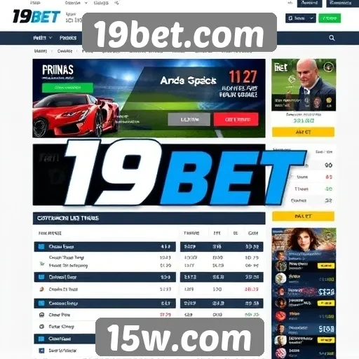 Plataforma 19bet.com é popular entre apostadores online