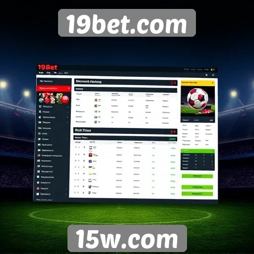 Avaliação da interface do usuário do site 19bet